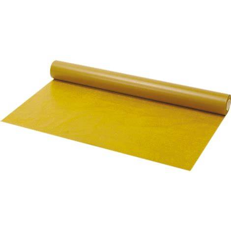 PE-vochtscherm folie uitgerold op beton