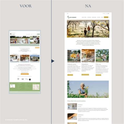 Een illustratie van een webpagina met diverse elementen, waaronder afbeeldingen.