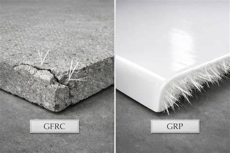 Infographic: GFRC vs traditioneel beton in aanrechtbladen
