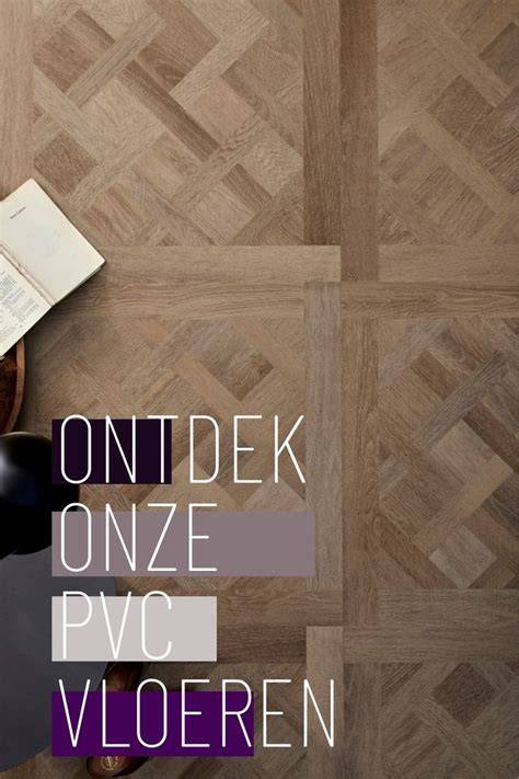 Voorbeeld: PVC vloer met tegelstructuur