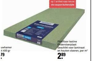 Gedetailleerde foto van de Firstfloor Isoline+ 10mm ondervloerplaat.