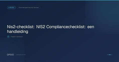 Checklist opstookprotocol in een notendop
