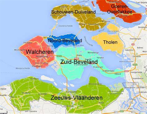 Kaart: Zeeland vs. Noord-Brabant - invloed op vlekvorming