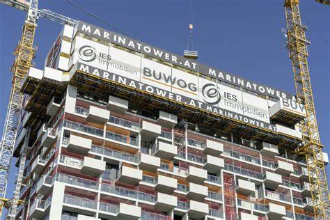 Foto: klimbekisting bij hoogbouwproject