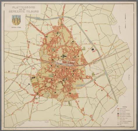 Kaart: ligging en schaal van Westpoint Tilburg