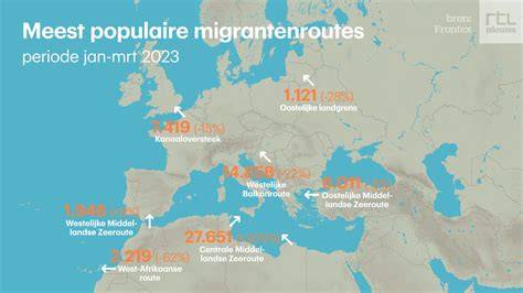 Kaart met herkomst van populaire marmersoorten (Italië, Spanje, India, etc.)