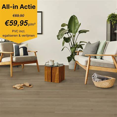 Vergelijking onderhoud klikvinyl vs. verlijmde PVC