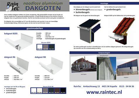 Infographic: Naadloze dakgoten uit één stuk vs. traditionele goten