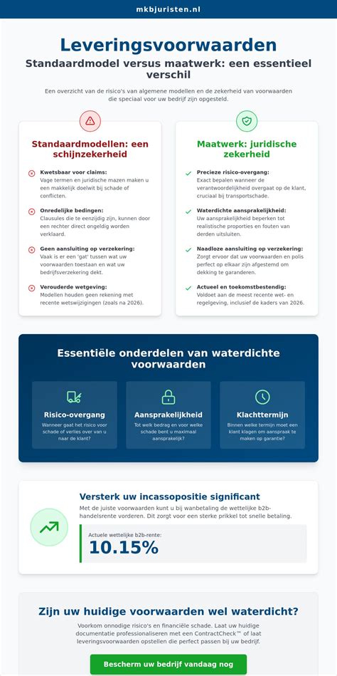Infographic: prijsdeals en leveringsvoorwaarden