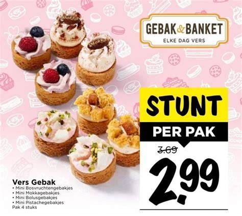vers gebak afhaalbalie