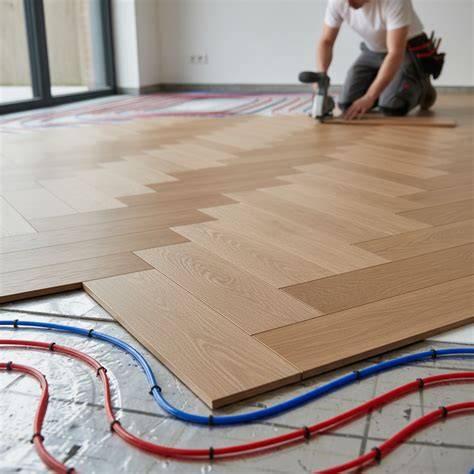 Infographic: kostenopbouw PVC vloer inclusief leggen (materiaal, egalisatie, legwerk)