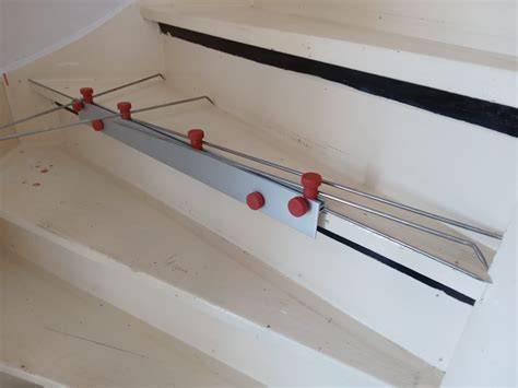 Diagram: trapspin meten en uitlijnen