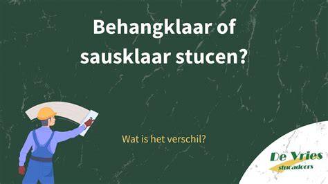 Infographic: Behangklaar vs. sausklaar vs. schilderklaar