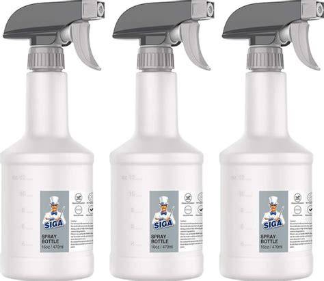 Voorbeeld van een sprayfles met azijnoplossing
