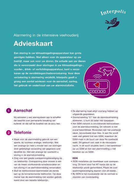 Getuigenissen en advieskaart