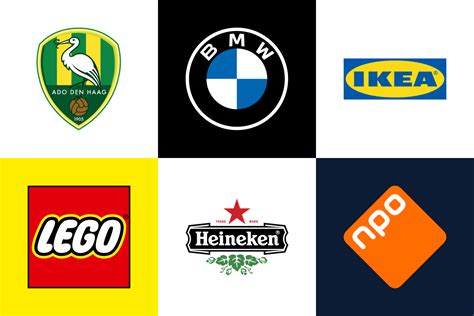 Logo’s en voorbeelden van behangmerken