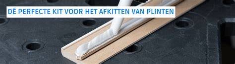 Voorbeeld van een montagekit en kitspuit