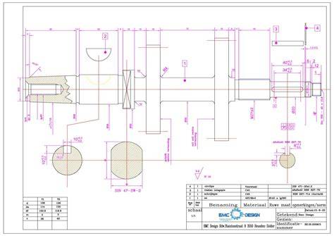 Technische schematische tekening van loodgieterwerk