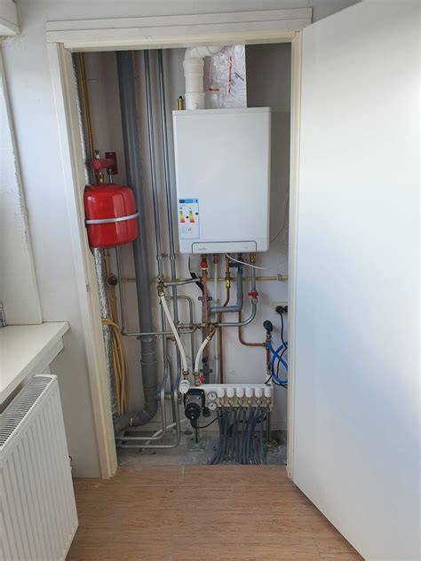 Foto: lekkagedetectie in CV-installatie