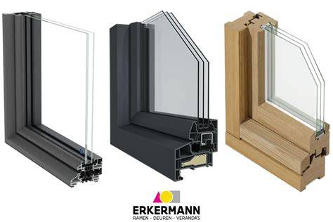 Materialenkeuze: aluminium, PVC en hout