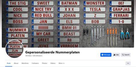 Voorbeelden van gepersonaliseerde foto-naamborden