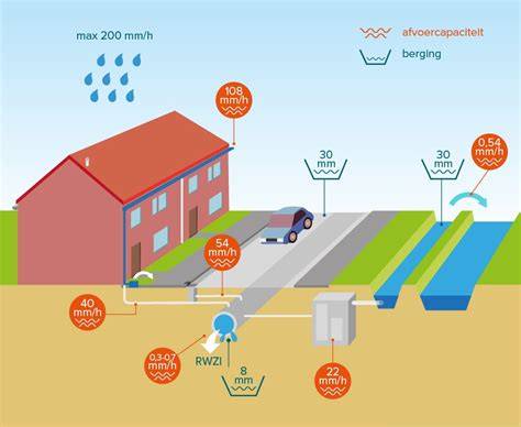 Waterbestendigheid en AquaStop-systeem schematisch