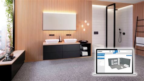 3D badkamerplanner voorbeeld