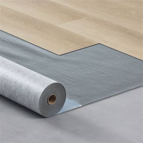 Wit grijze PVC laminaatvloeren infographic: kliksysteem, plak PVC, egalisatie