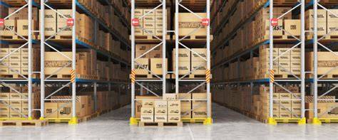 Levering en EPDM producten in magazijn