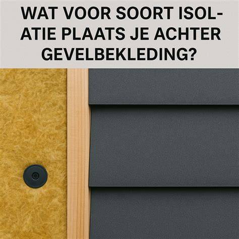 informatiekaart: montage-regels en vochtwering achter gevelbekleding