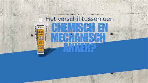 Infographic: overzicht chemische vs mechanische ankers en ondebloothechting