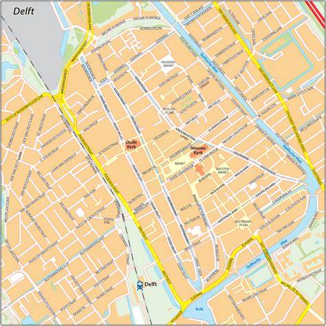 Kaart: Delft en nabije regio’s met onderscheid tussen voorrijkosten