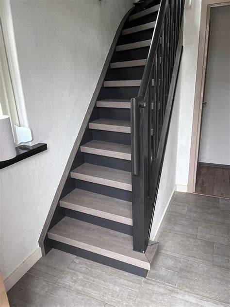 Laminaat trap renovatie voorbeeld
