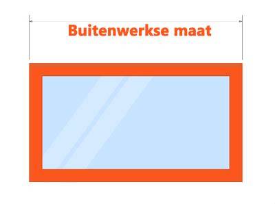 Infographic: overzicht stappen inmeten buitenwerkse maat