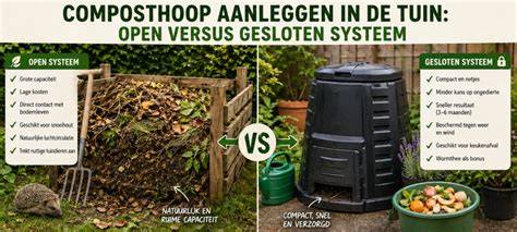 Infographic: Open systeem vs. gesloten systeem met coaxiaal kanaal