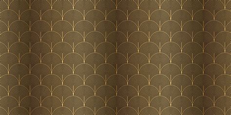 Art Deco behang: geometrische patronen en luxe texturen close-up