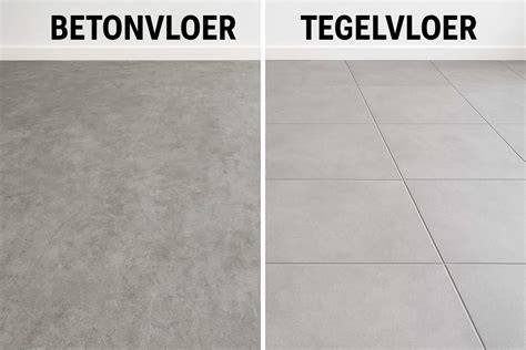 Infographic overzicht: tegelvloer vs laminaat (duurzaamheid, vochtbestendigheid, onderhoud, prijs)