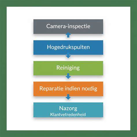 Stap-voor-stap ontstoppen kaart