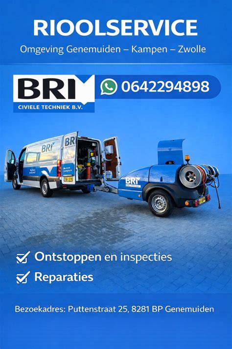 Illustratie van lokale rioolservice in Boxmeer en omgeving