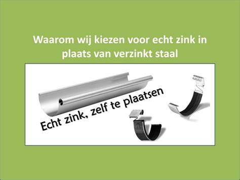 Infographic: Verschil tussen echt zink en verzinkt staal