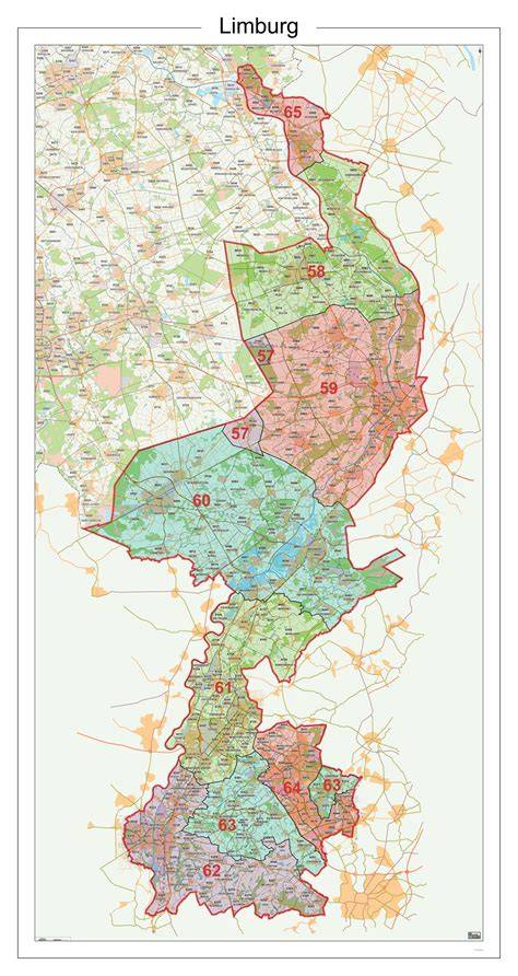 Projectkaart Limburg en omgeving