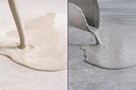 Grafiek: vergelijking cementgebonden vs gipsgebonden egaline