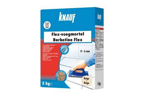 Beeld van beige voegmortel in natte ruimte