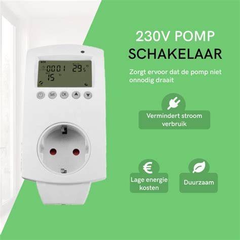 Infographic: Werking van pompschakelaar in vloerverwarming