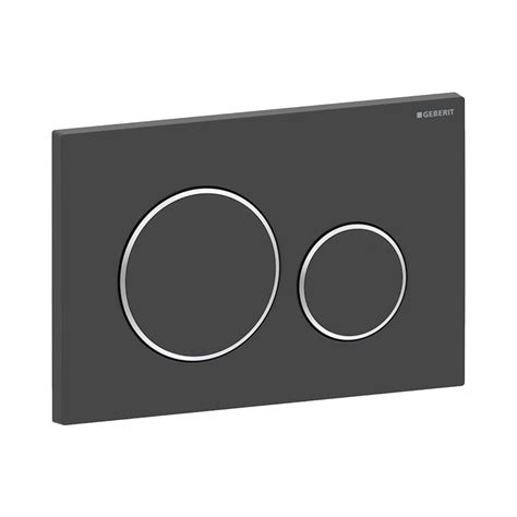 Geberit bedieningspanelen zwart collecties