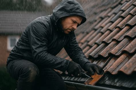 Grafiek: stappenplan bij daklekkage