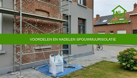 Infographic over spouwmuurisolatie: voor- en nadelen, stappenplan en terugverdientijd