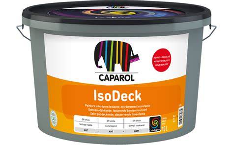 Isolerende verf en proefopzet: Caparol Isodeck + IsoGrund Ultra