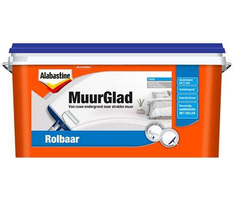 Afbeelding: Alabastine Muurglad en Spackvuller toepassing