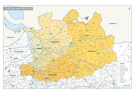 Kaart: Woerden en omliggende gemeenten met vergunningregels